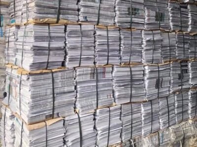 Newspapers (Dry & Bundled)