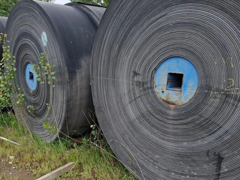 Heavy-Duty Conveyor Belt Rubber Scrap